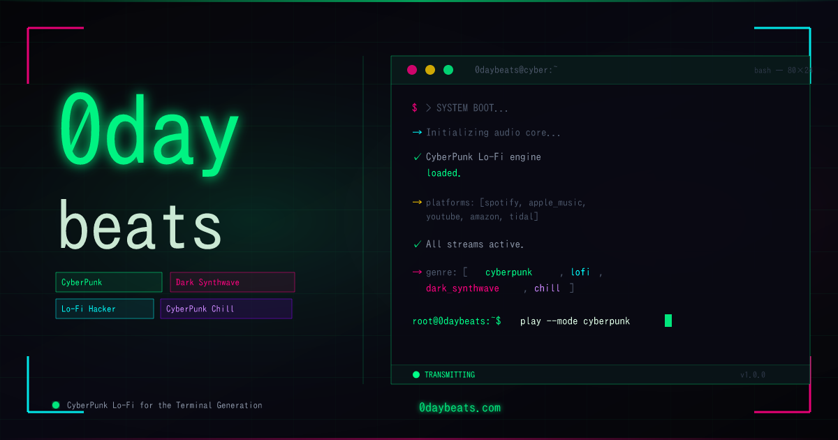 Musik zum Bug-Fixen: Audio-Hacks, wenn der Code dich zerbricht | 0daybeats